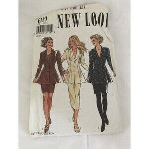 #6119 New Look Women's business suit sewing pattern size 8-18